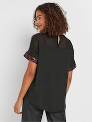 M&Co Sequin Shoulder Blouse - Bild 3 von 5