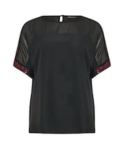 M&Co Sequin Shoulder Blouse - Bild 5 von 5