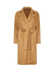 M&Co Brown Faux Suede Jacket - Image 5 of 5
