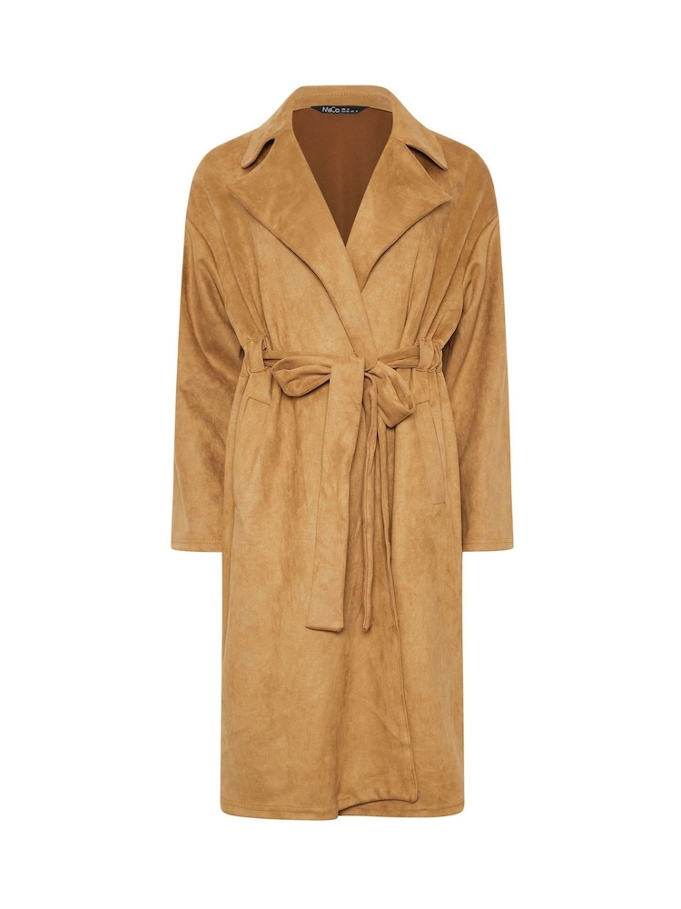 M&Co Brown Faux Suede Jacket - Image 5 of 5