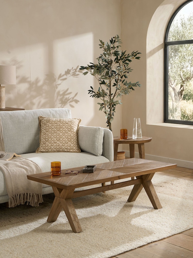 Willis & Gambier Elm Sorrento Coffee Table - Image 1 of 9 Willis & Gambier Elm Sorrento Coffee Table - Image 1 of 9