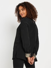 M&Co Sequin Collar & Cuff Blouse - Image 3 of 5