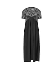 M&Co Black Sequin Top Dress - Image 5 of 5