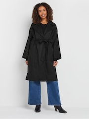 M&Co Black Faux Suede Jacket - Image 1 of 5