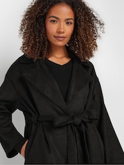 M&Co Black Faux Suede Jacket - Image 4 of 5