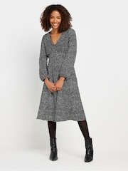 M&Co Black Empire Line Dress - Image 1 of 5