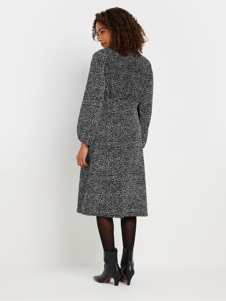 M&Co Black Empire Line Dress - Image 3 of 5