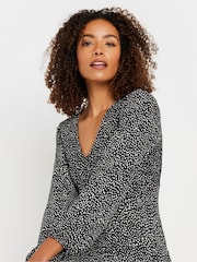 M&Co Black Empire Line Dress - Image 4 of 5