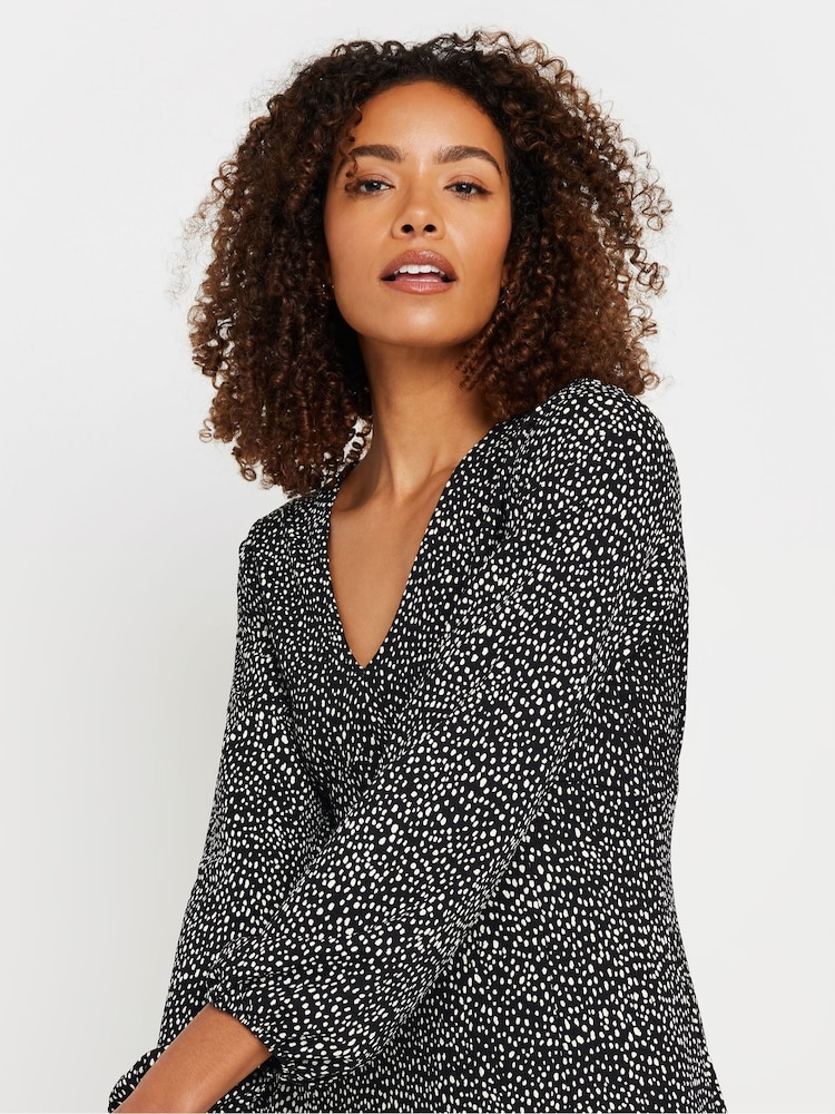 M&Co Black Empire Line Dress - Image 4 of 5