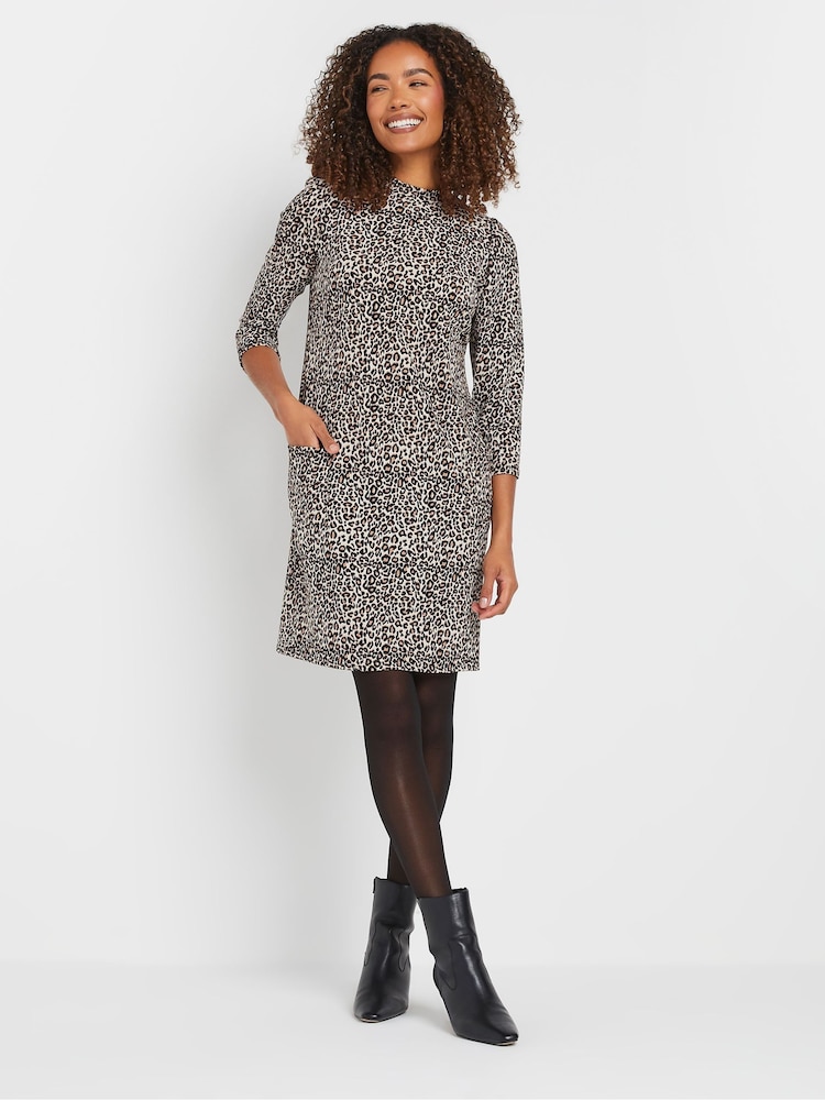 M&Co Natural Pocket Tunic Dress - Image 1 of 5