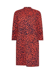M&Co Red Pocket Tunic Dress - Image 5 of 5