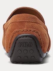 Polo Ralph Lauren Brown Reynold Suede Driver Loafers - Image 2 of 4