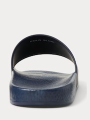 Polo Ralph Lauren Blue Polo Bear Logo Sliders - Image 4 of 4