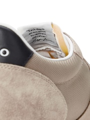 Polo Ralph Lauren Cream Trail 125 Suede Mesh Sporty Trainers - Image 5 of 5