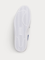 Polo Ralph Lauren Blue Court Suede Panel Trainers - Image 5 of 6
