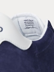Polo Ralph Lauren Blue Court Suede Panel Trainers - Image 6 of 6