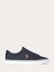 Polo Ralph Lauren Blue Sayer Canvas Trainers - Image 1 of 5