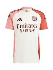 adidas White Olympique Lyon Third Shirt 2024-25 - Image 2 of 3