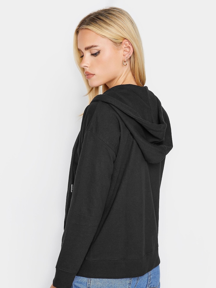 PixieGirl Petite Black Zip Up Hoodie - Image 2 of 5