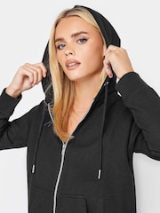 PixieGirl Petite Black Zip Up Hoodie - Image 3 of 5