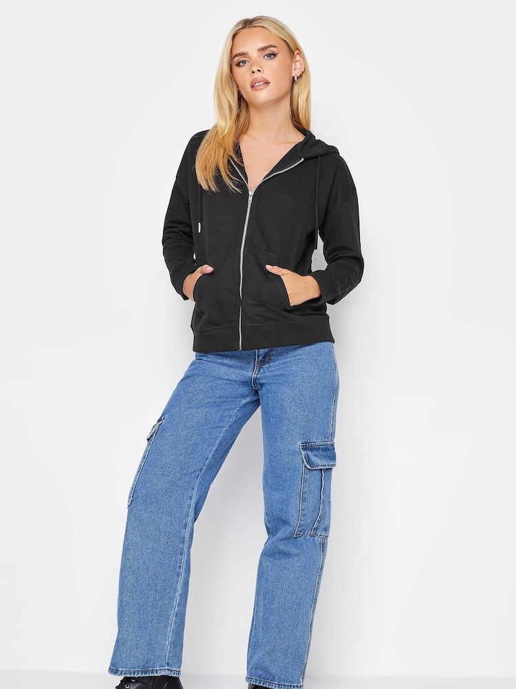 PixieGirl Petite Black Zip Up Hoodie - Image 5 of 5