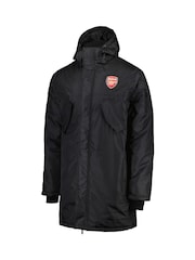 Fanatics Arsenal Longline Padded Black Jacket - Image 2 of 3
