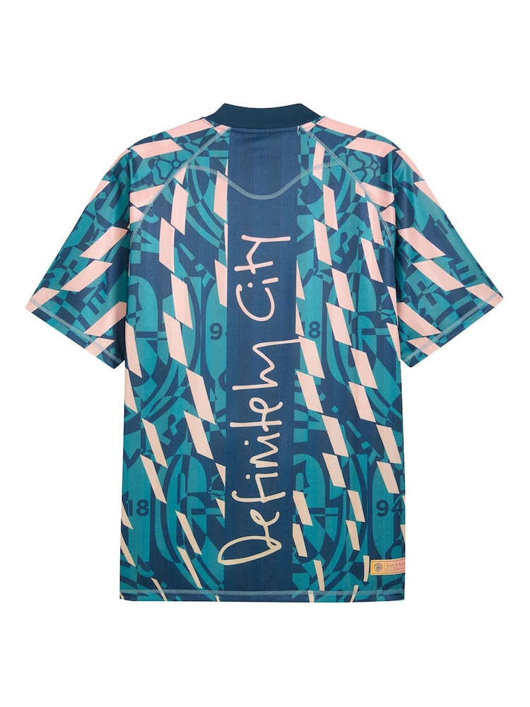 Puma Blue Manchester City Statement T-Shirt - Image 3 of 3