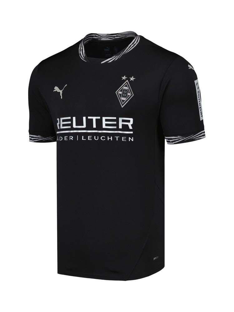 Puma Black Borussia Monchengladbach Third Shirt 2024-25 - Image 2 of 3