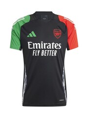adidas Black Arsenal European Training Jersey - Image 2 of 3