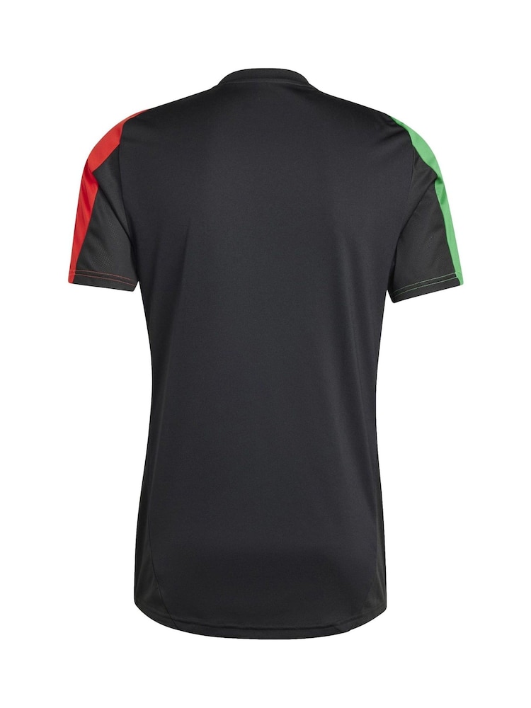 adidas Black Arsenal European Training Jersey - Image 3 of 3