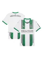 Puma White Borussia Monchengladbach Home Shirt 2024-25 - Image 1 of 3