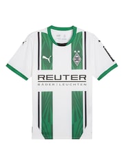 Puma White Borussia Monchengladbach Home Shirt 2024-25 - Image 2 of 3