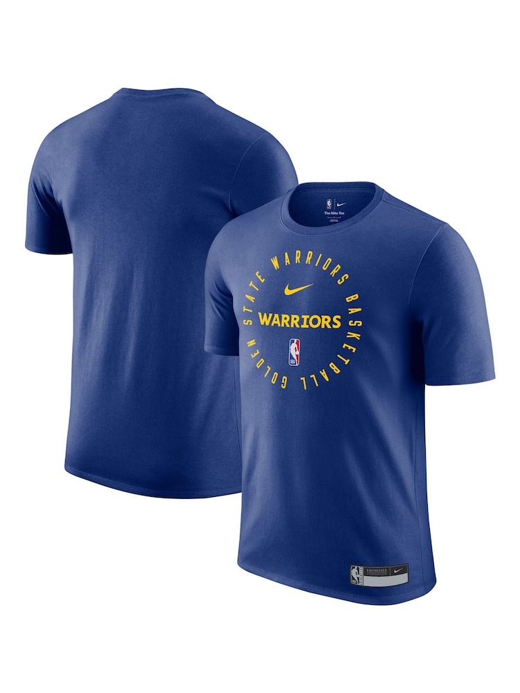 Fanatics Blue NBA Golden State Warriors Practice T-Shirt - Image 1 of 3