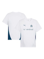 Puma White Olympique de Marseille Training Jersey - Image 1 of 3