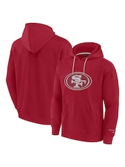Fanatics Red NFL San Francisco 49 Years Elements Fleece Pull-Over Hoodie - Image 1 of 3
