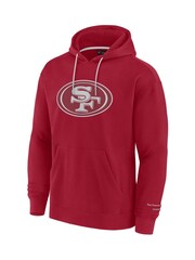 Fanatics Red NFL San Francisco 49 Years Elements Fleece Pull-Over Hoodie - Image 2 of 3