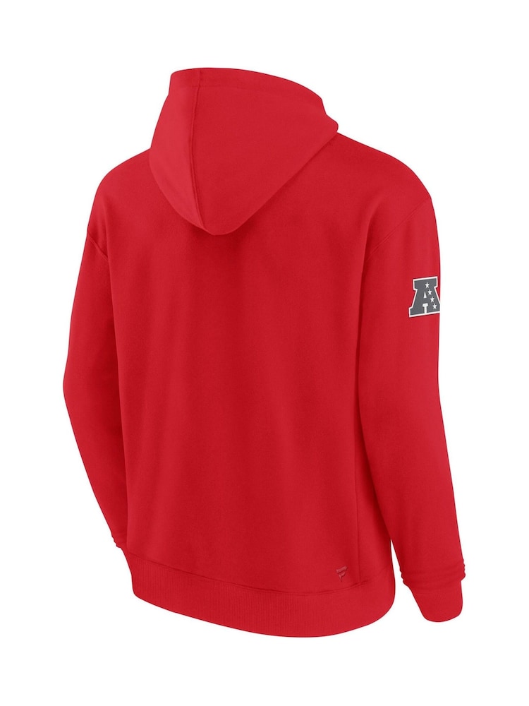 Fanatics Red NFL Kansas City Chiefs Elements Fleece Pullover Hoodie - Image 3 of 3