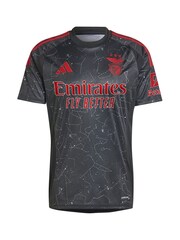adidas Black Benfica Away Shirt 2024-25 - Image 2 of 3