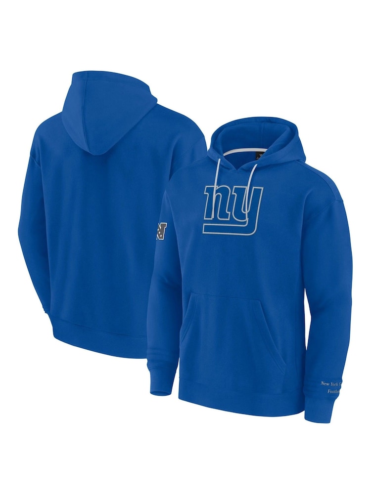Fanatics Blue NFL New York Giants Elements Fleece Pullover Hoodie - Image 1 of 3