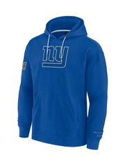 Fanatics Blue NFL New York Giants Elements Fleece Pullover Hoodie - Image 2 of 3