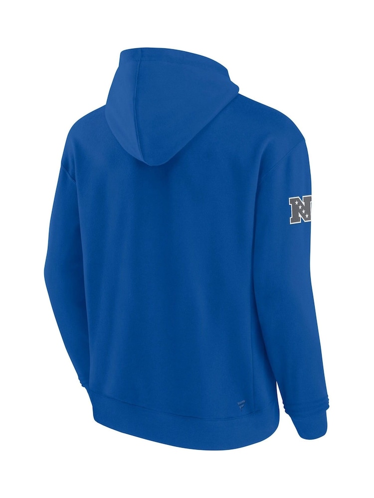 Fanatics Blue NFL New York Giants Elements Fleece Pullover Hoodie - Image 3 of 3