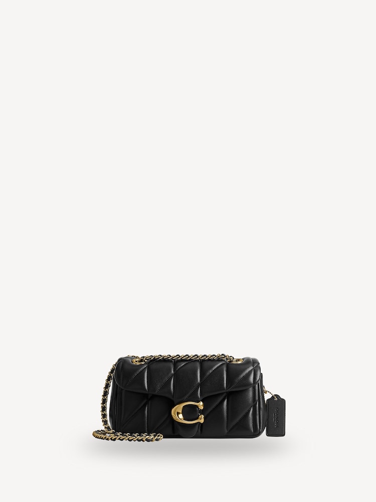COACH Black Quilted Leather Tabby Bag 20 - Image 1 of 8