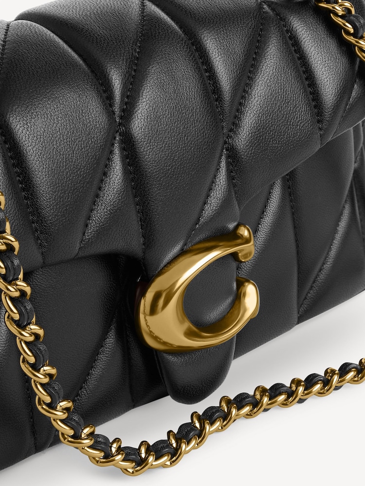 COACH Black Quilted Leather Tabby Bag 20 - Image 8 of 8