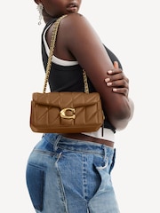 COACH Brown Quilted Leather Tabby Bag 20 - Image 2 of 8