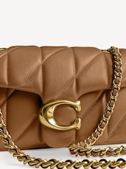 COACH Brown Quilted Leather Tabby Bag 20 - Image 8 of 8