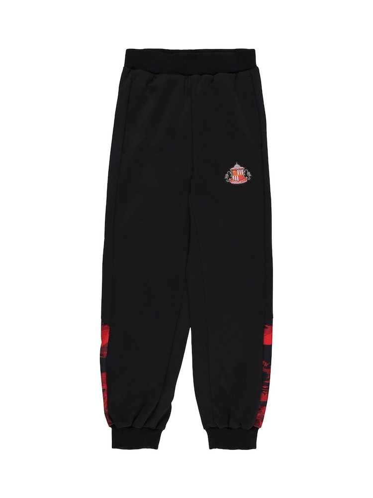 Fanatics Kids Sunderland Camo Black Trousers - Image 2 of 3