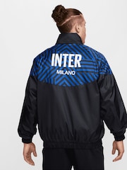Nike Black Inter Milan Windrunner Anorak Jacket - Image 2 of 3