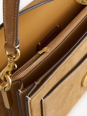 COACH Natural Suede Tabby Shoulder Bag 26 - Image 4 of 8
