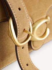COACH Natural Suede Tabby Shoulder Bag 26 - Image 7 of 8