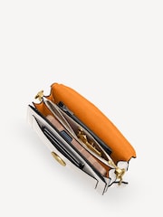 COACH White Polished Pebble Leather Tabby 20 Shoulder Bag - Image 6 of 7